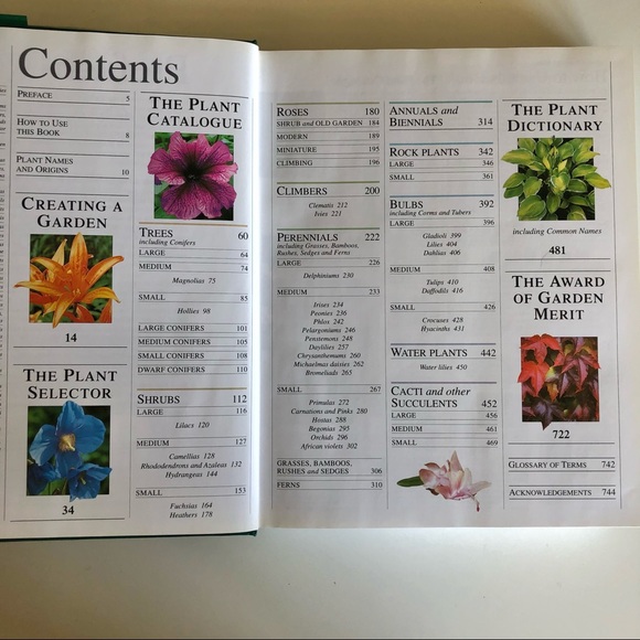 New Encyclopedia of Plants and Flowers The Royal Horticultural Society Book - Picture 3 of 13